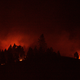 A brush fire in Spokane Valley, Washington, in 2008.